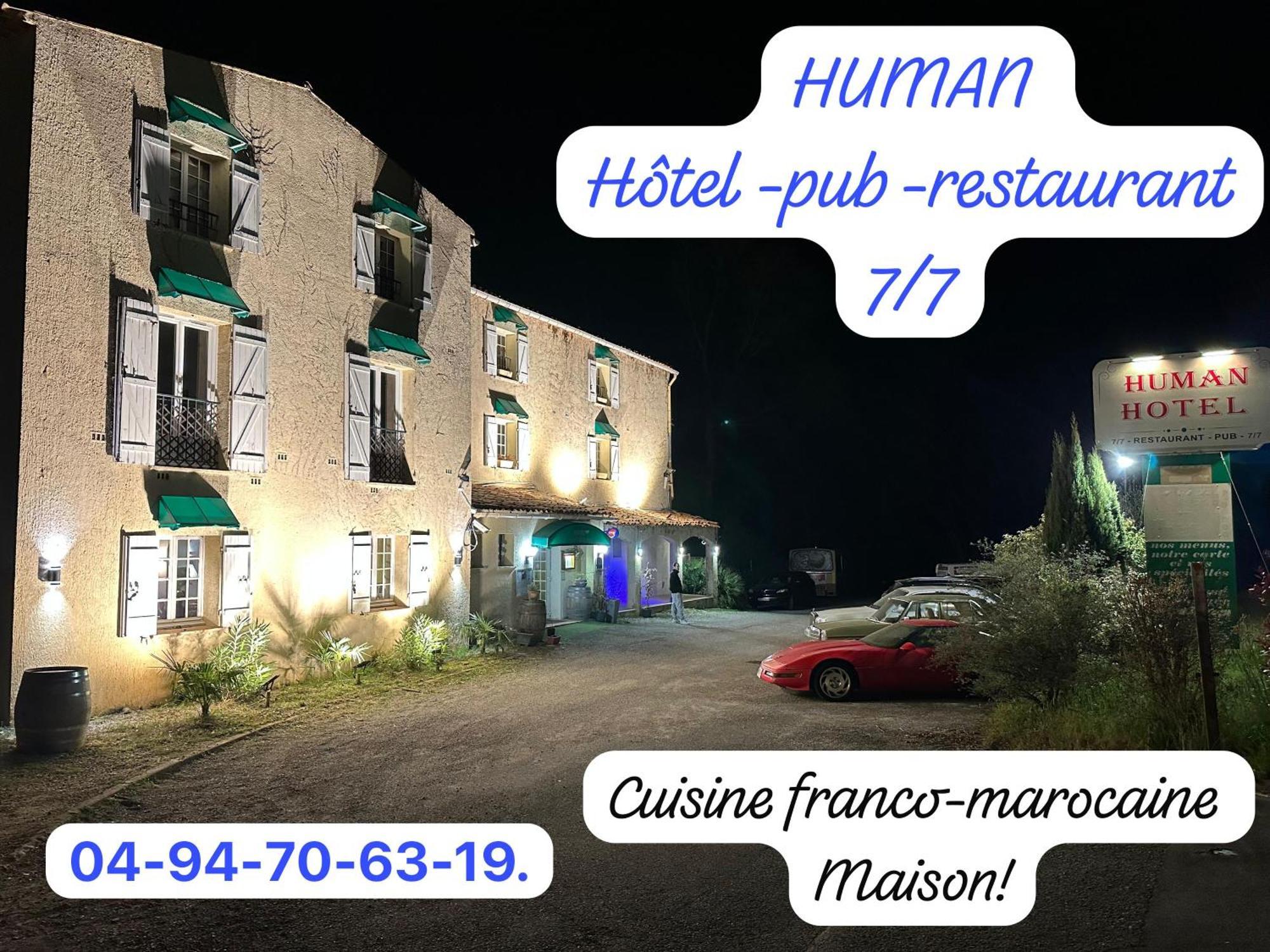 Human Hotel Restaurant Park Villecroze Luaran gambar